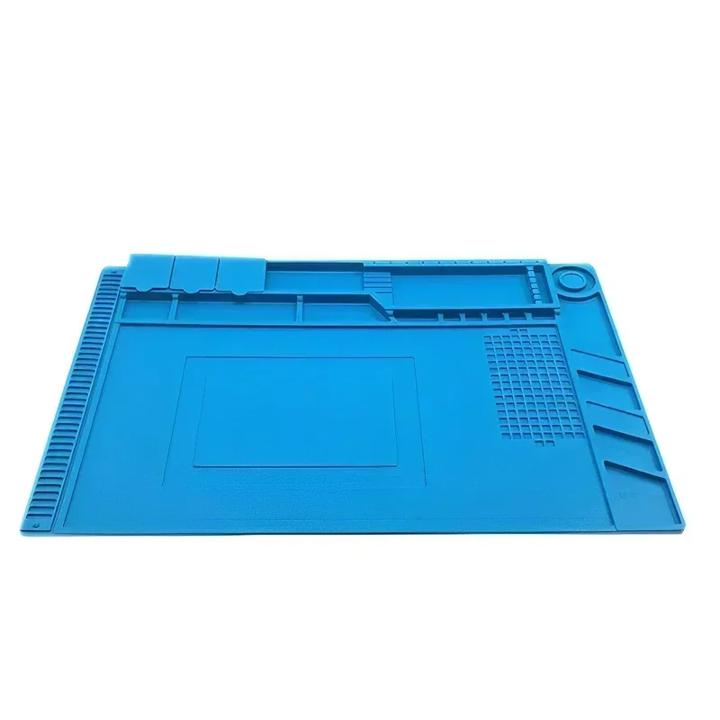 Magnetische Matte Silikon Reparaturmatte Platine Lötpad Hitzebeständig 932 ° F Antistatisch für die ESD-Telefonreparatur aus Eisen - Image 6